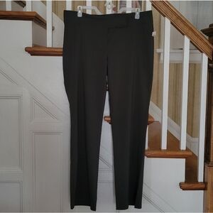 MADISON & CO Black Casual Work Pants Plus Size 18